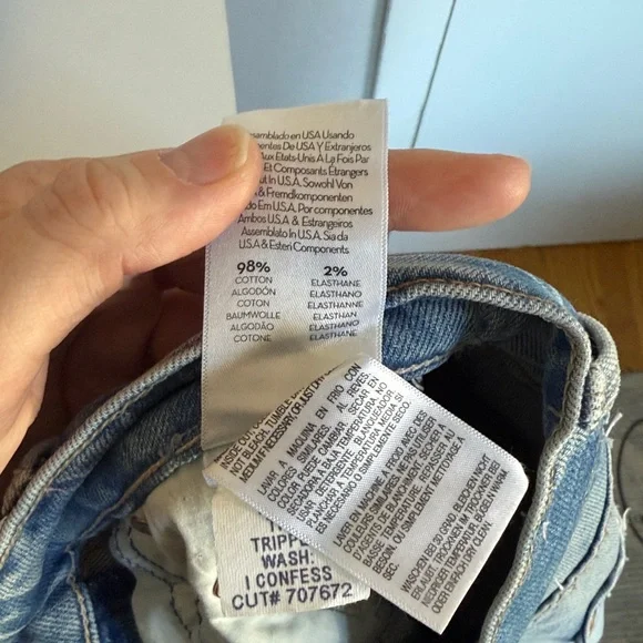 MOTHER The Tripper Jeans I Confess Size 25 High Rise Modern Classic Denim - Picture 12 of 12